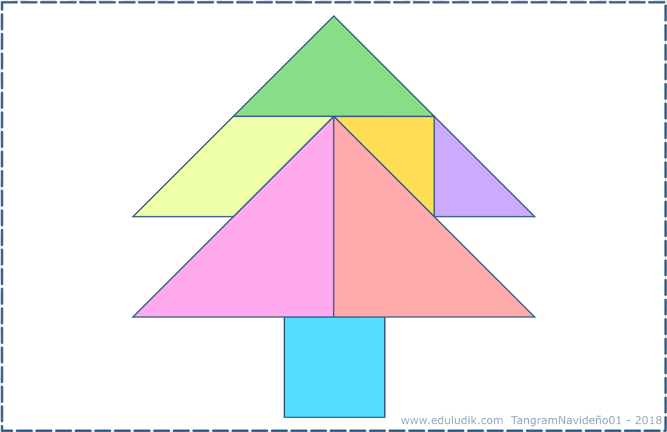 Figuras Que Se Pueden Hacer Con El Tangram, Triangle Png Image