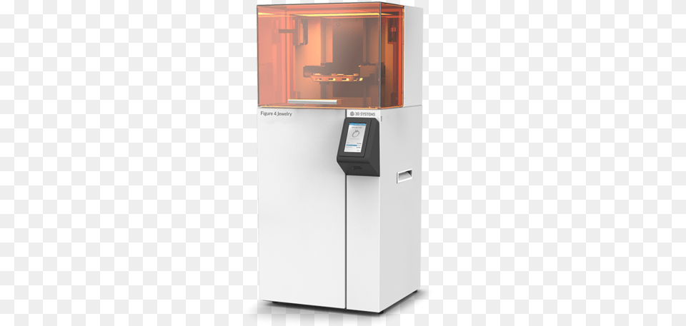Figure 4 Jewelry 3d Printer At An Angle Refrigerator, Kiosk, Mailbox, Device Free Png Download