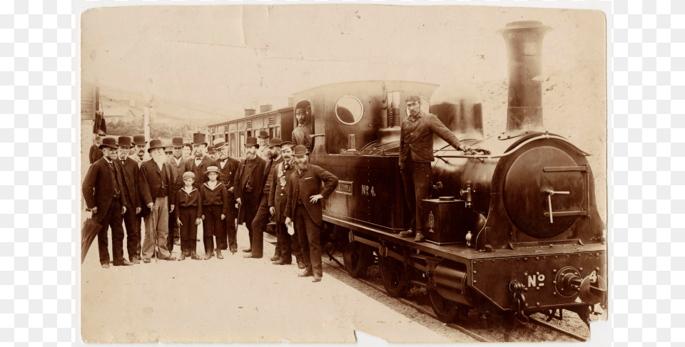 Figure 5 Caledonia At The Inaugaural Journey Of The Steam Engine, Vehicle, Transportation, Locomotive, Train Png