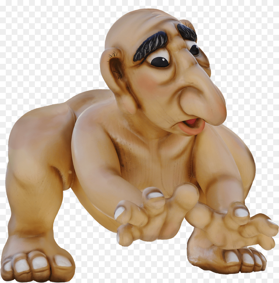 Figure Isolated Fantasy Photo Dampd 5e Troll Barbarian, Baby, Body Part, Figurine, Finger Free Png Download