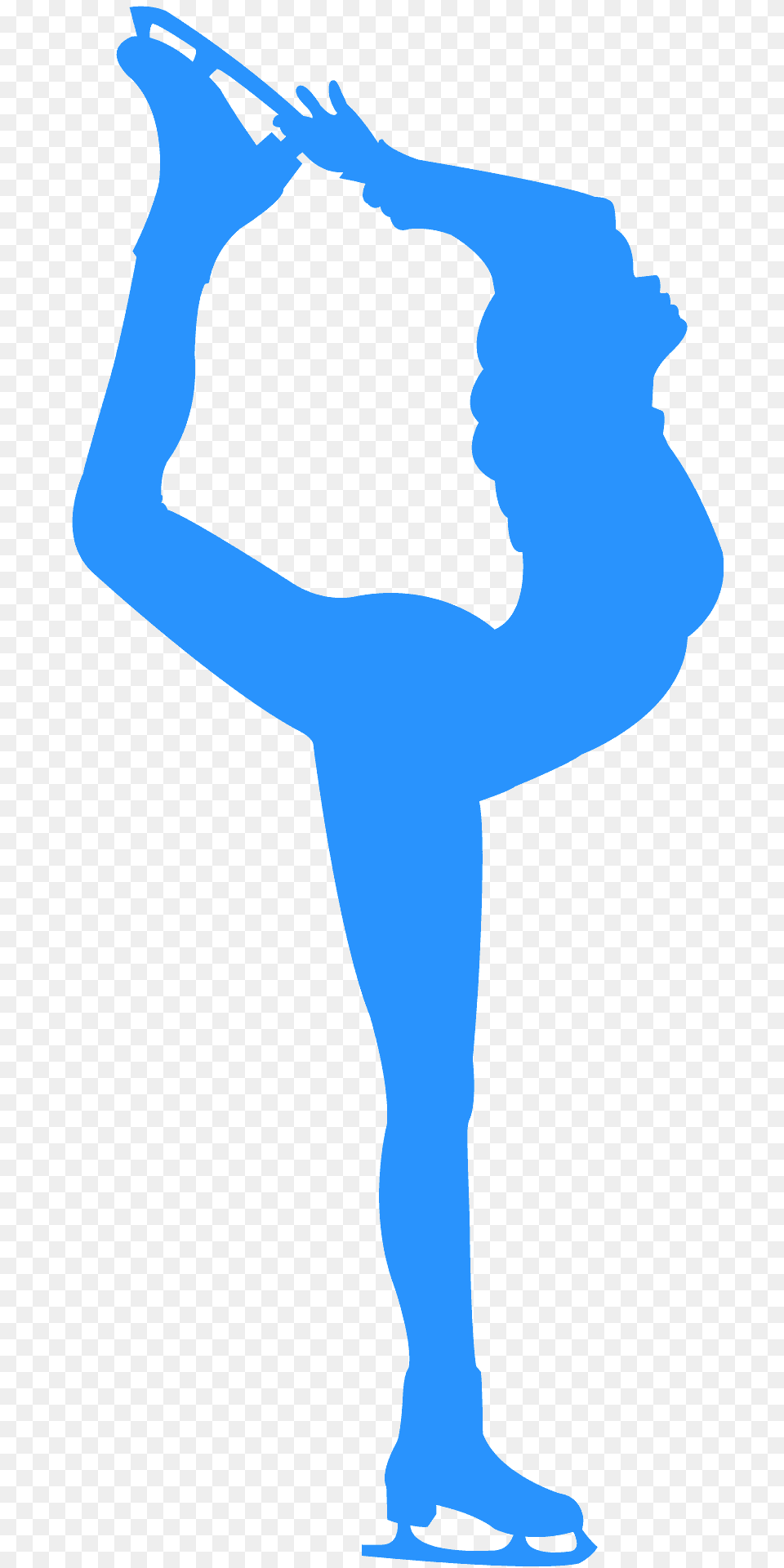 Figure Skating Silhouette, Dancing, Leisure Activities, Person, Adult Png Image