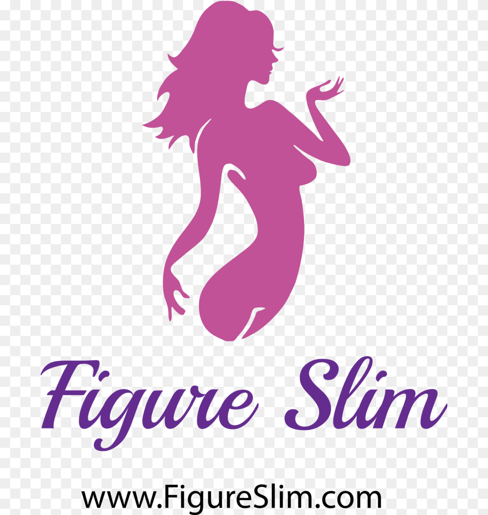Figure Slim Figure Slim Logo, Purple, Adult, Female, Person Png