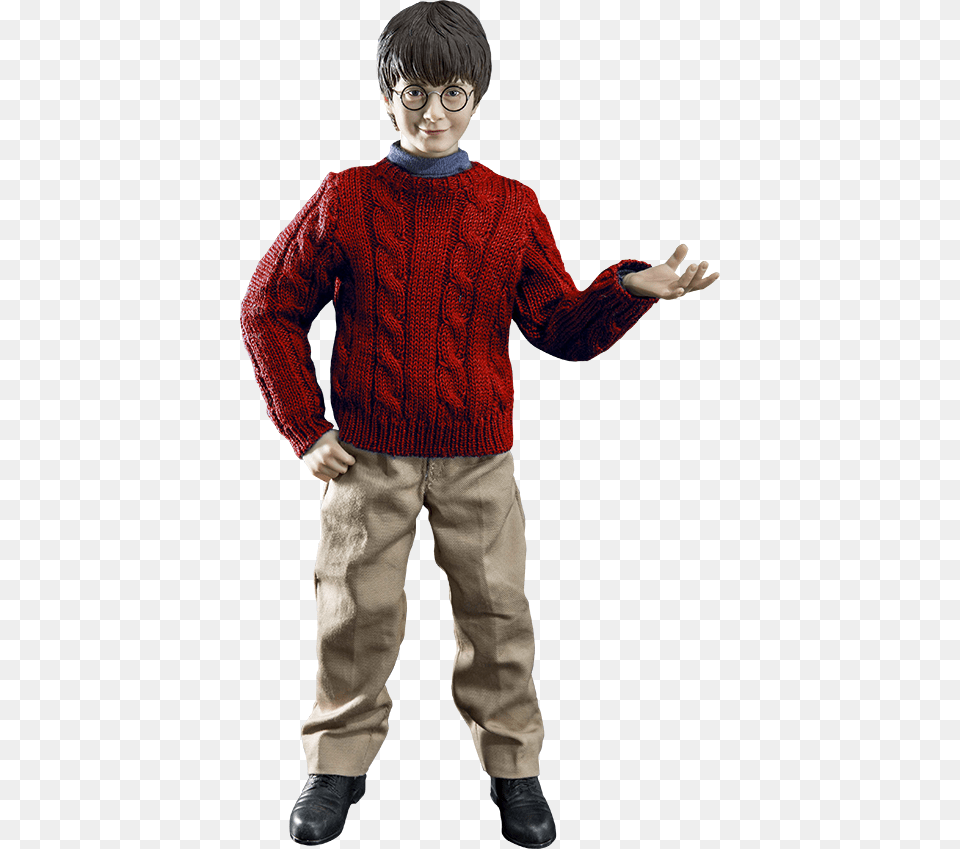 Figure Sorcerer39s Stone Toy, Clothing, Knitwear, Sweater, Boy Png