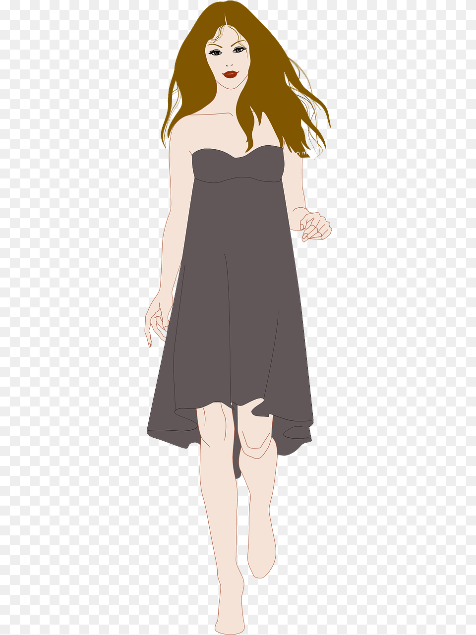 Figurin De Moda, Clothing, Dress, Adult, Person Free Transparent Png