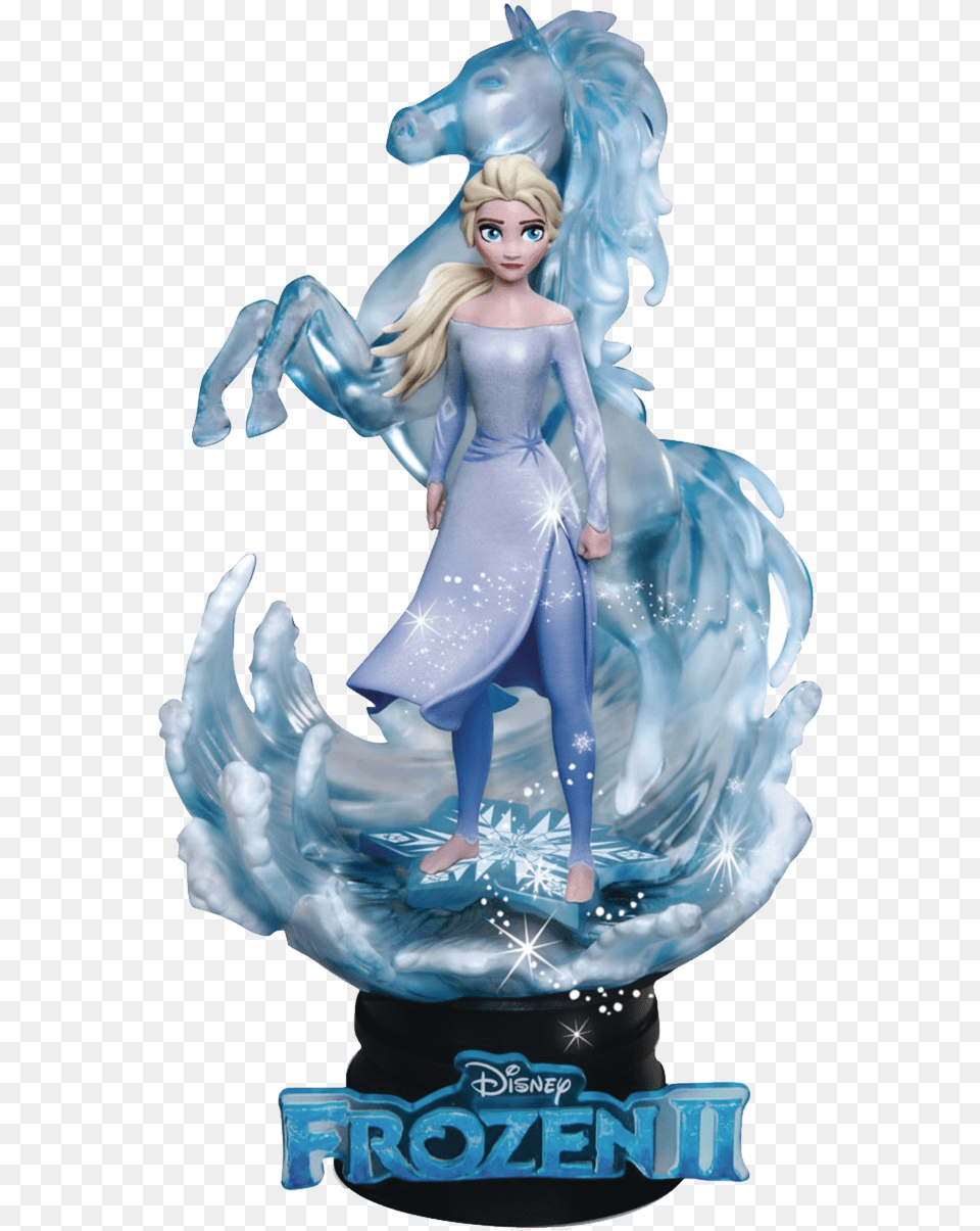 Figurine Diorama Elsa Frozen 2 Elsa Figure, Doll, Toy, Face, Head Free Png Download