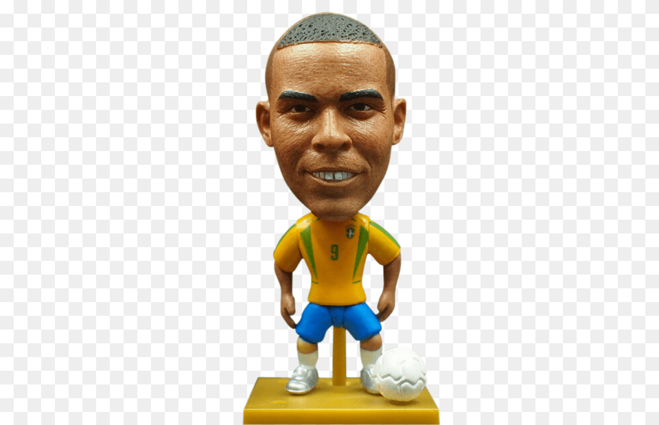 Figurine Io Ronaldo De Lima Figurine Action Figurine, Baby, Person, Face, Head Free Transparent Png