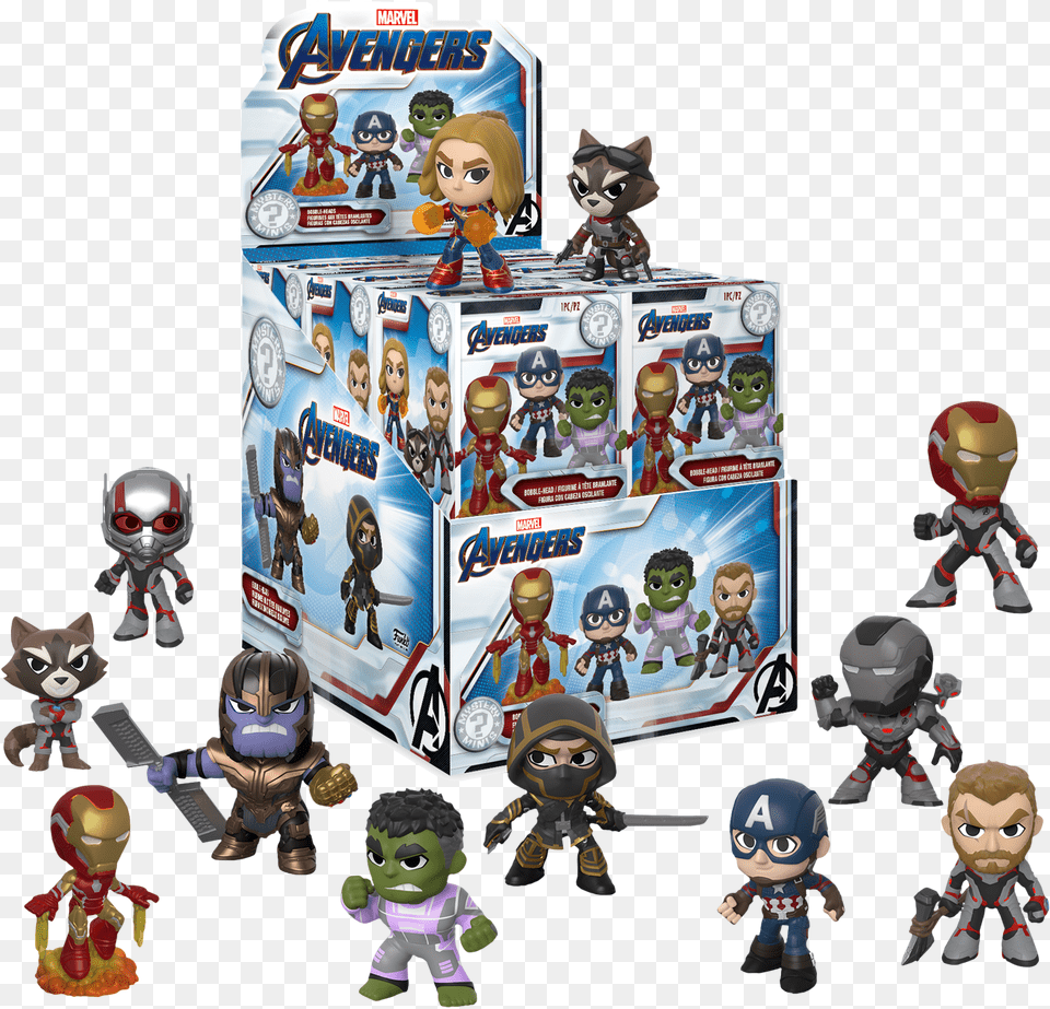 Figurine Pop Avengers Endgame, Toy, Baby, Person, Head Free Png