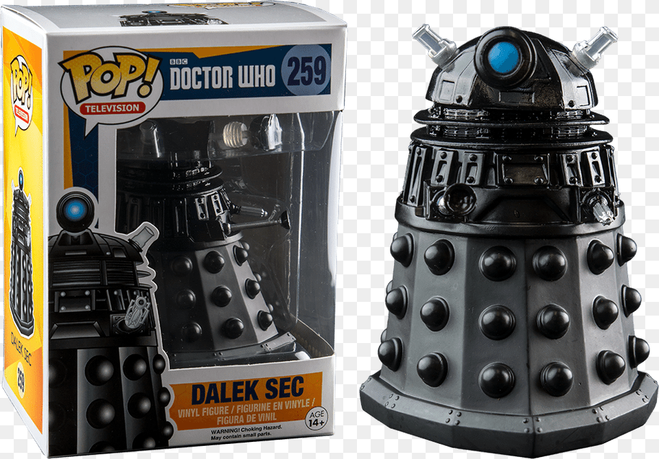 Figurine Pop Dalek Sec Doctor Who Funko Pop Vinyl Funko Doctor Who Dalek Sec Pop Vinyl Figure, Robot Png