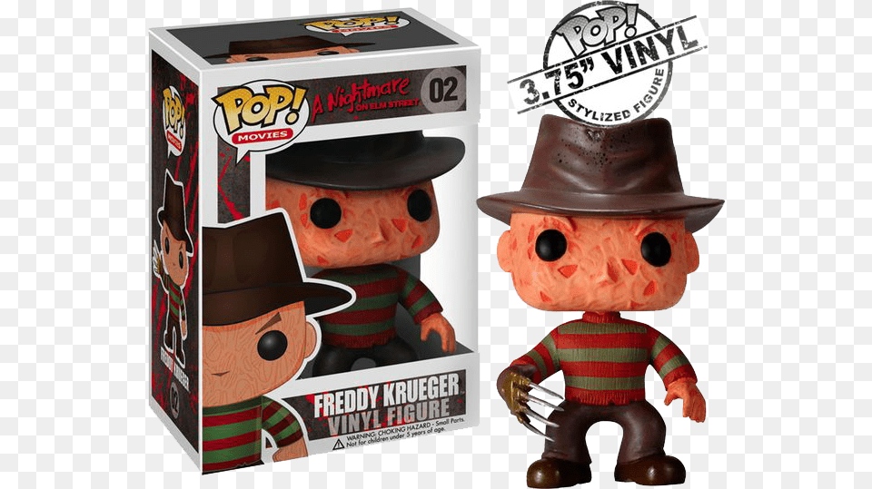 Figurine Pop Freddy Krueger, Plush, Toy, Baby, Person Png