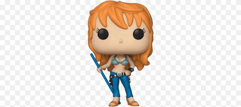 Figurine Pop One Piece Nami, Cleaning, Person, Baby, Book Free Transparent Png