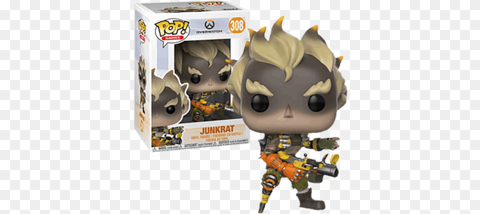 Figurine Pop Overwatch Junkrat Free Transparent Png