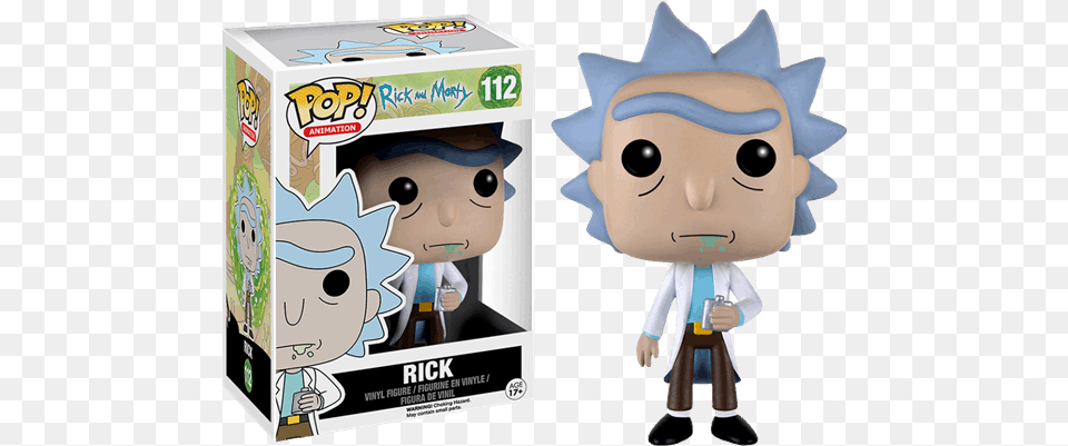 Figurine Pop Rick Et Morty, Plush, Toy, Baby, Person Png Image