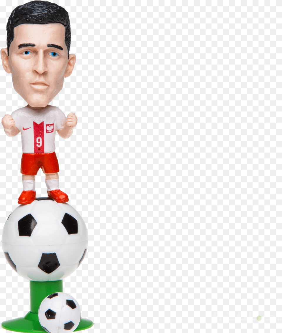 Figurine Quotrobert Lewandowski Soccer Player, Sport, Ball, Soccer Ball, Football Png Image