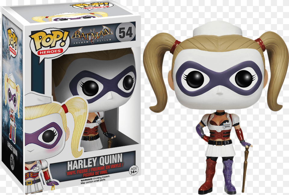 Figurines Pop Harley Quinn, Figurine, Toy, Plush, Face Free Transparent Png