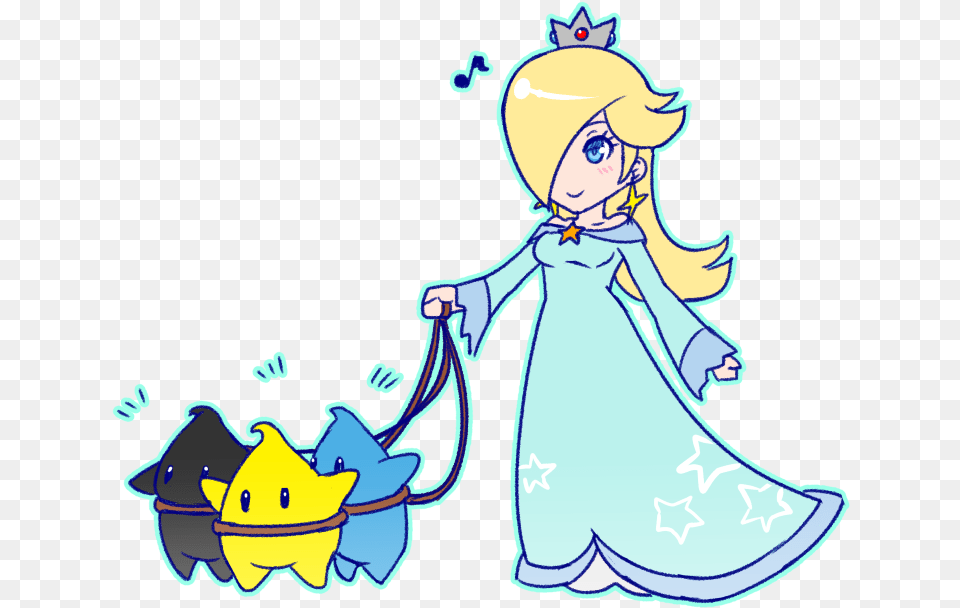 Figuring Out How To Draw Chibis Starting With Rosie Chibi Rosalina And Luma, Adult, Bride, Cartoon, Female Png Image