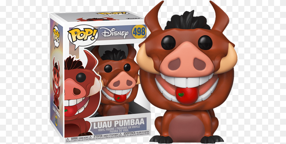 Figurka Funko Pop Pumba Lion King Funko Pop Pumbaa, Plush, Toy Free Png