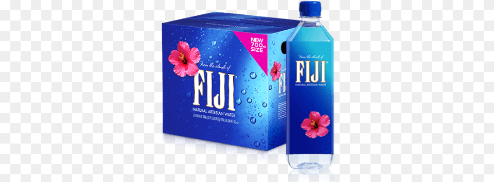 Fiji, Bottle, Flower, Plant, Water Bottle Png