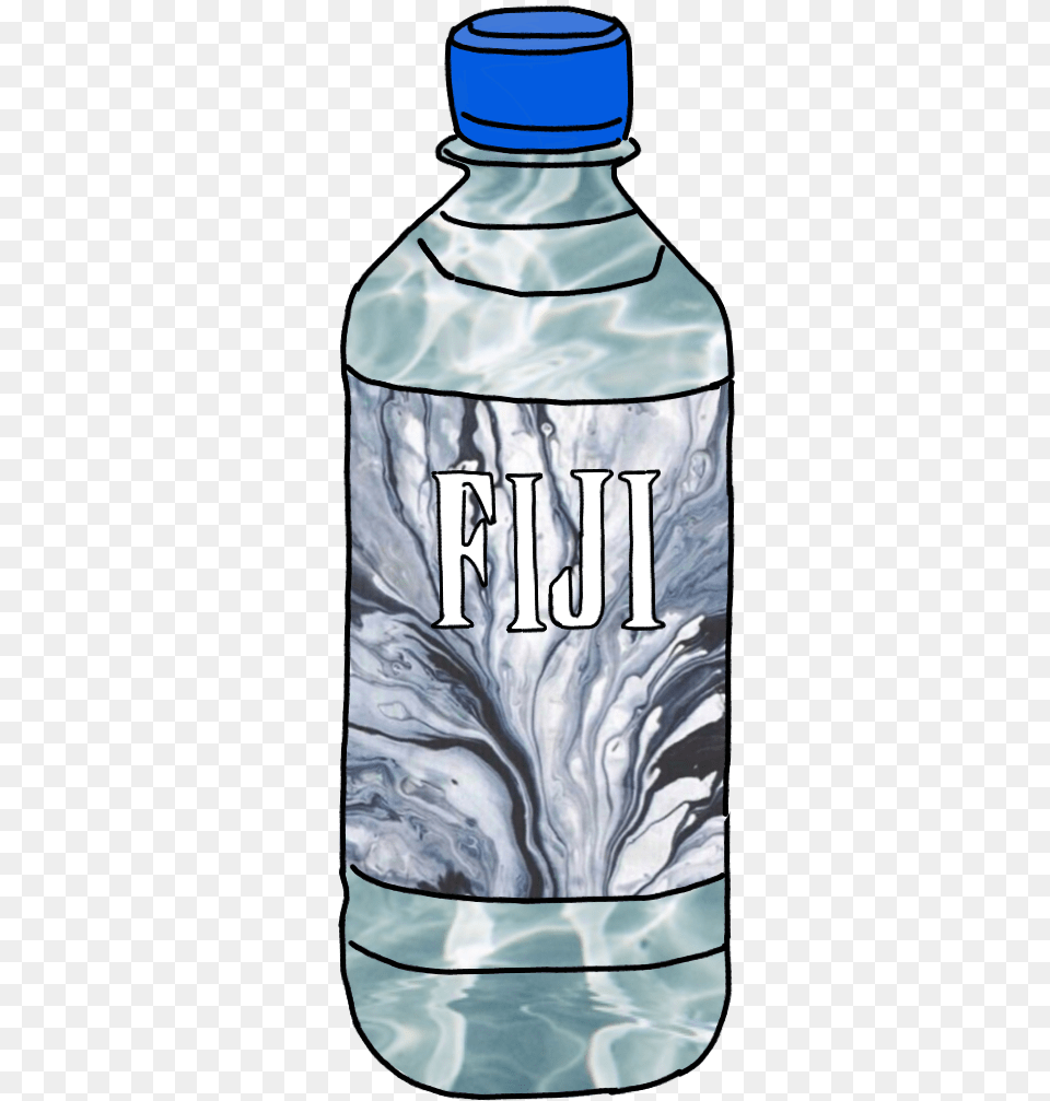 Fiji Bottle Fiji Fijiedit Tumblr Water Transparent Water Tumblr, Water Bottle, Beverage, Mineral Water, Adult Free Png