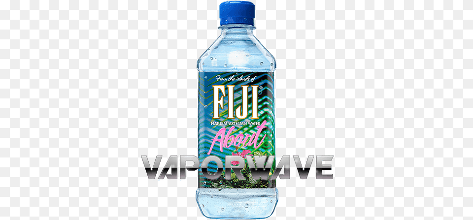 Fiji Bottle Picture Fiji Water Vaporwave, Beverage, Mineral Water, Water Bottle, Shaker Png Image