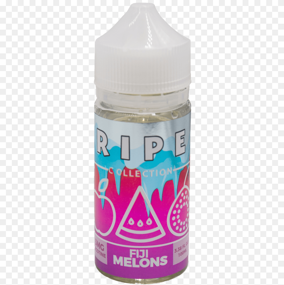 Fiji Melons On Ice By Vape100 Ripe Collection On Ice Electronic Cigarette Aerosol And Liquid, Alcohol, Beer, Beverage, Jar Png