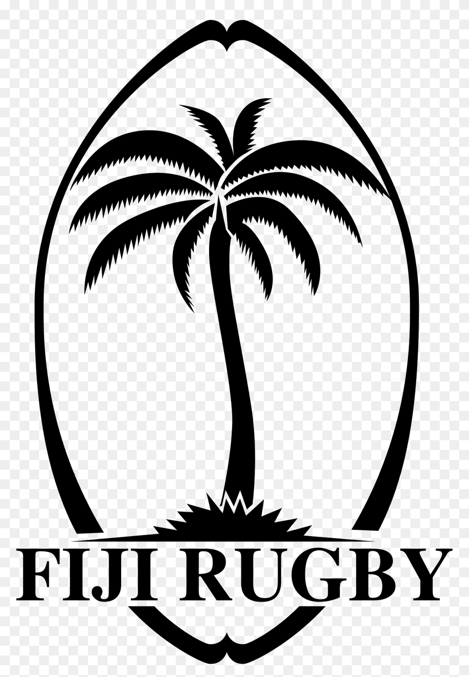 Fiji Rugby Logo, Plant, Tree, Palm Tree, Vegetation Free Png