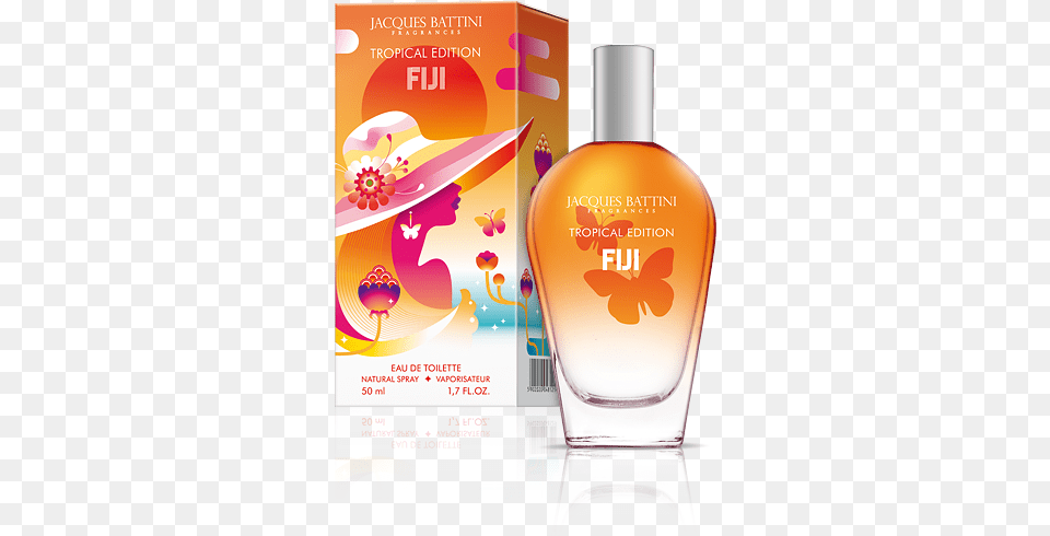Fiji Tropical Edition Perfume, Advertisement, Bottle, Cosmetics, Poster Free Png