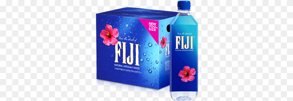 Fiji U2013 Bu0026e Juice Fiji Water 330ml, Bottle, Flower, Plant, Water Bottle Free Png