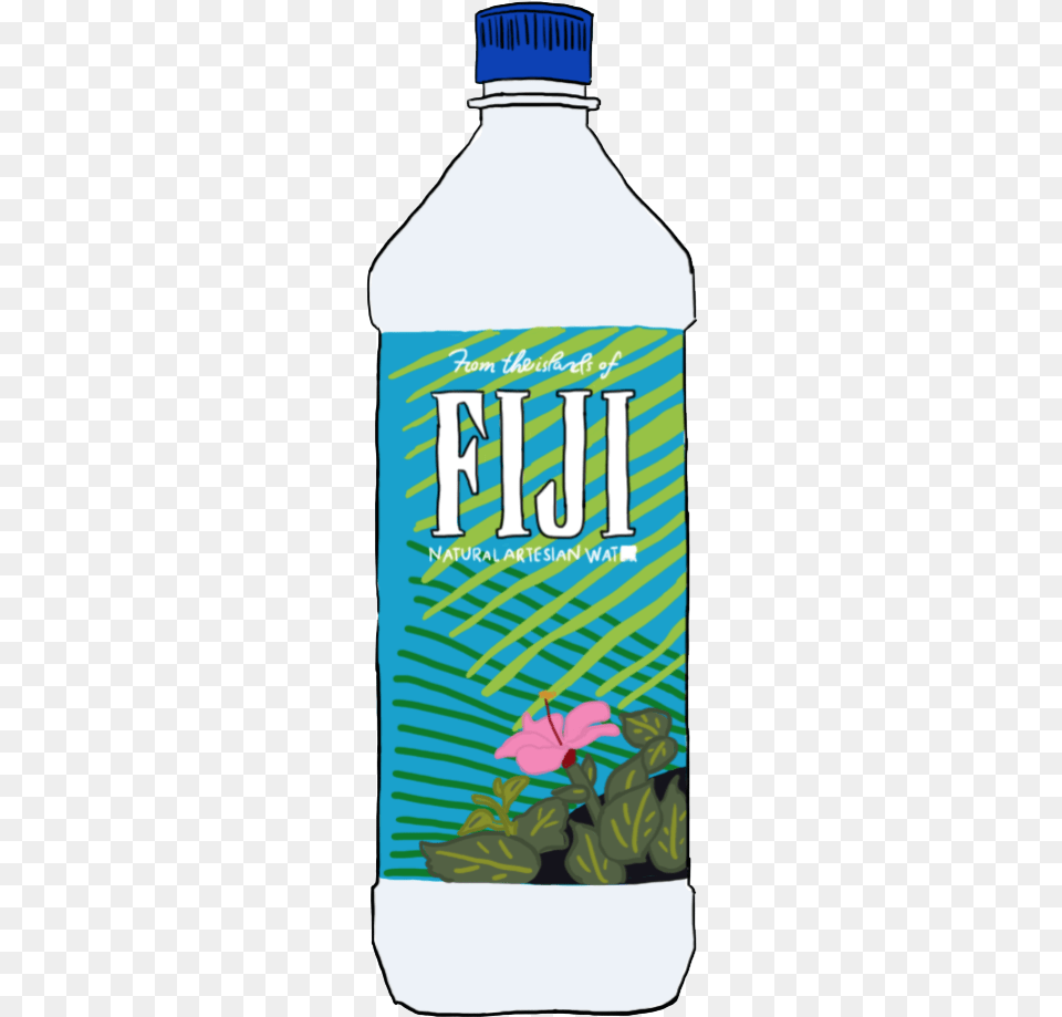 Fiji Water File, Bottle, Herbal, Herbs, Plant Free Png Download