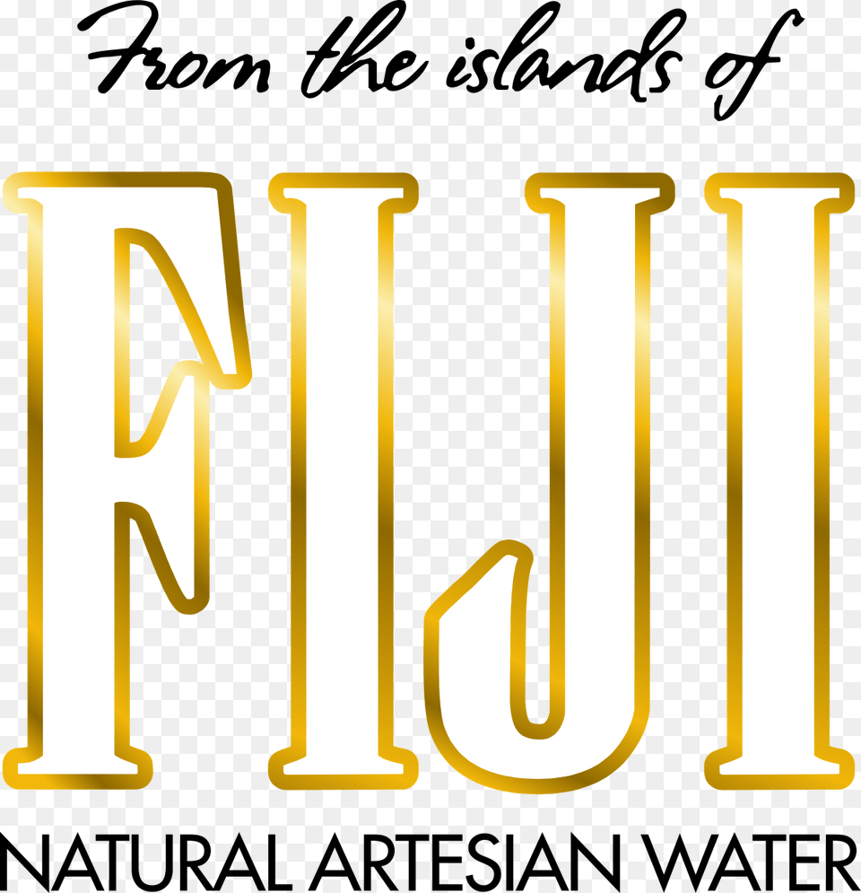 Fiji Water Logo, Text, Number, Symbol Png