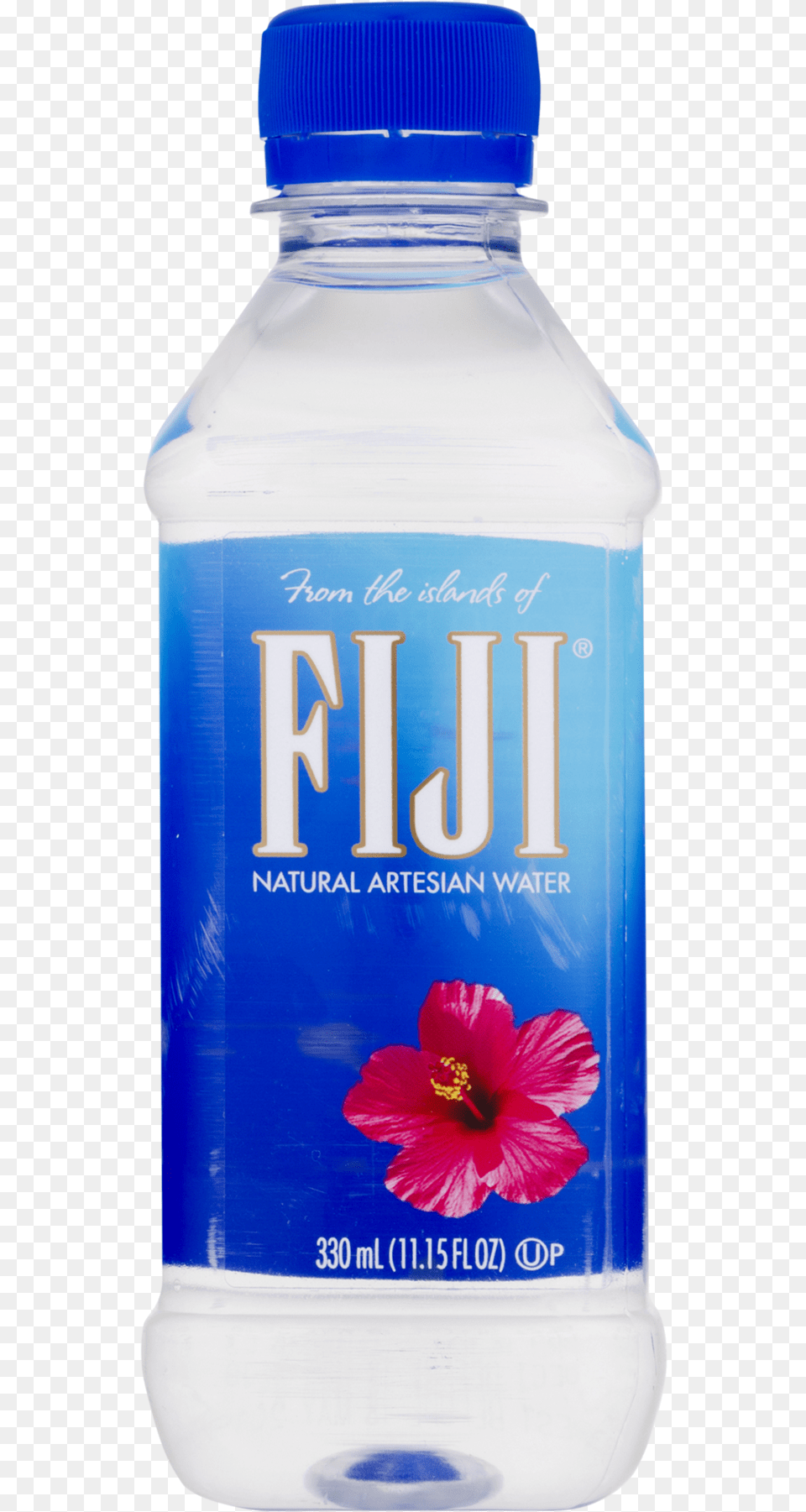 Fiji Water Transparent Fiji Water, Bottle, Water Bottle, Flower, Plant Free Png Download