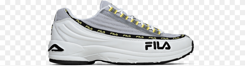 Fila Dstr97 Whitegray Violet Skate Shoe, Clothing, Footwear, Sneaker, Running Shoe Png
