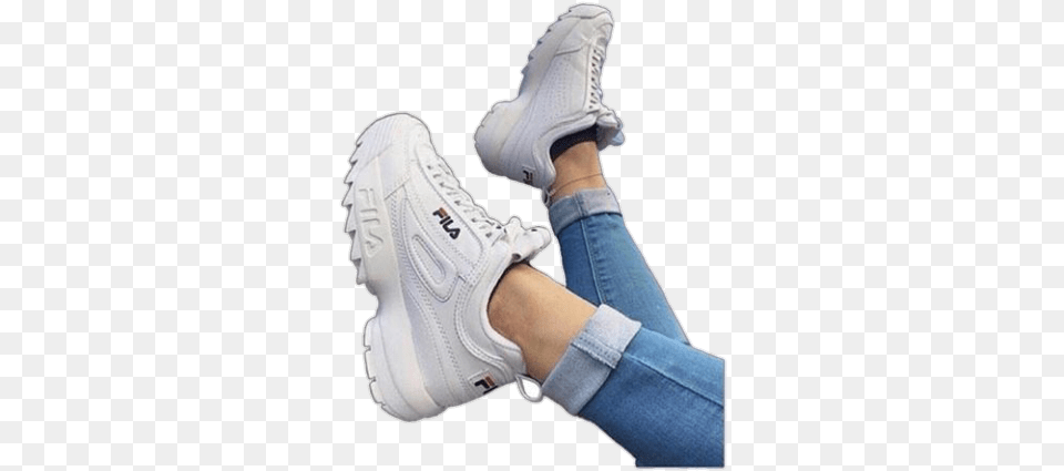 Fila Niche Shoes Water Shoe, Clothing, Footwear, Sneaker, Person Png