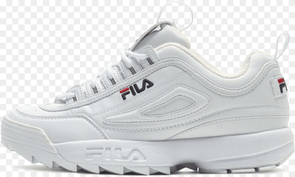 Fila Shoes Womens White And Black, Clothing, Footwear, Shoe, Sneaker Free Png Download