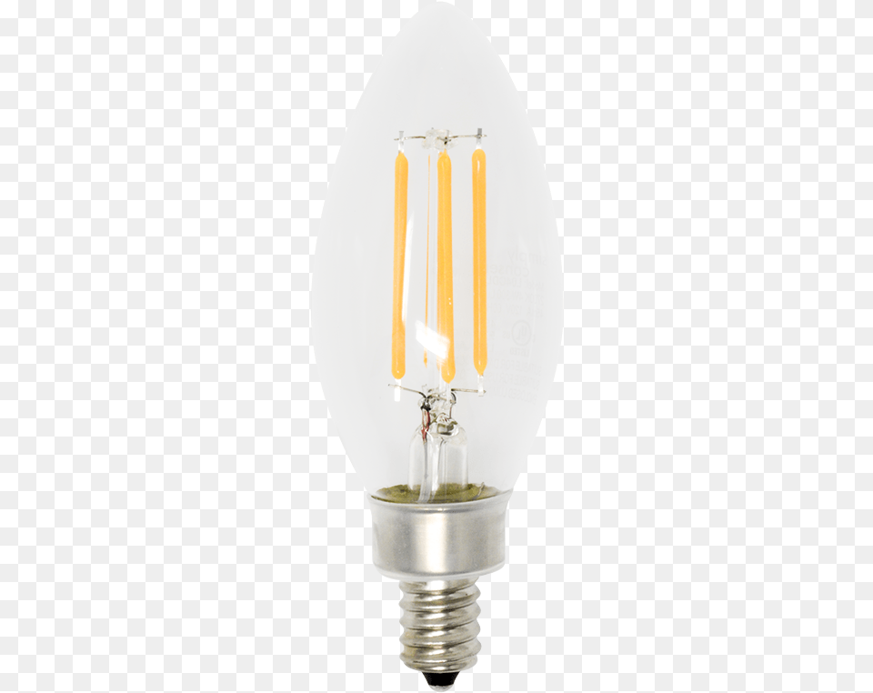 Filament Candleabra Led Compact Fluorescent Lamp, Light, Lightbulb, Smoke Pipe Free Png