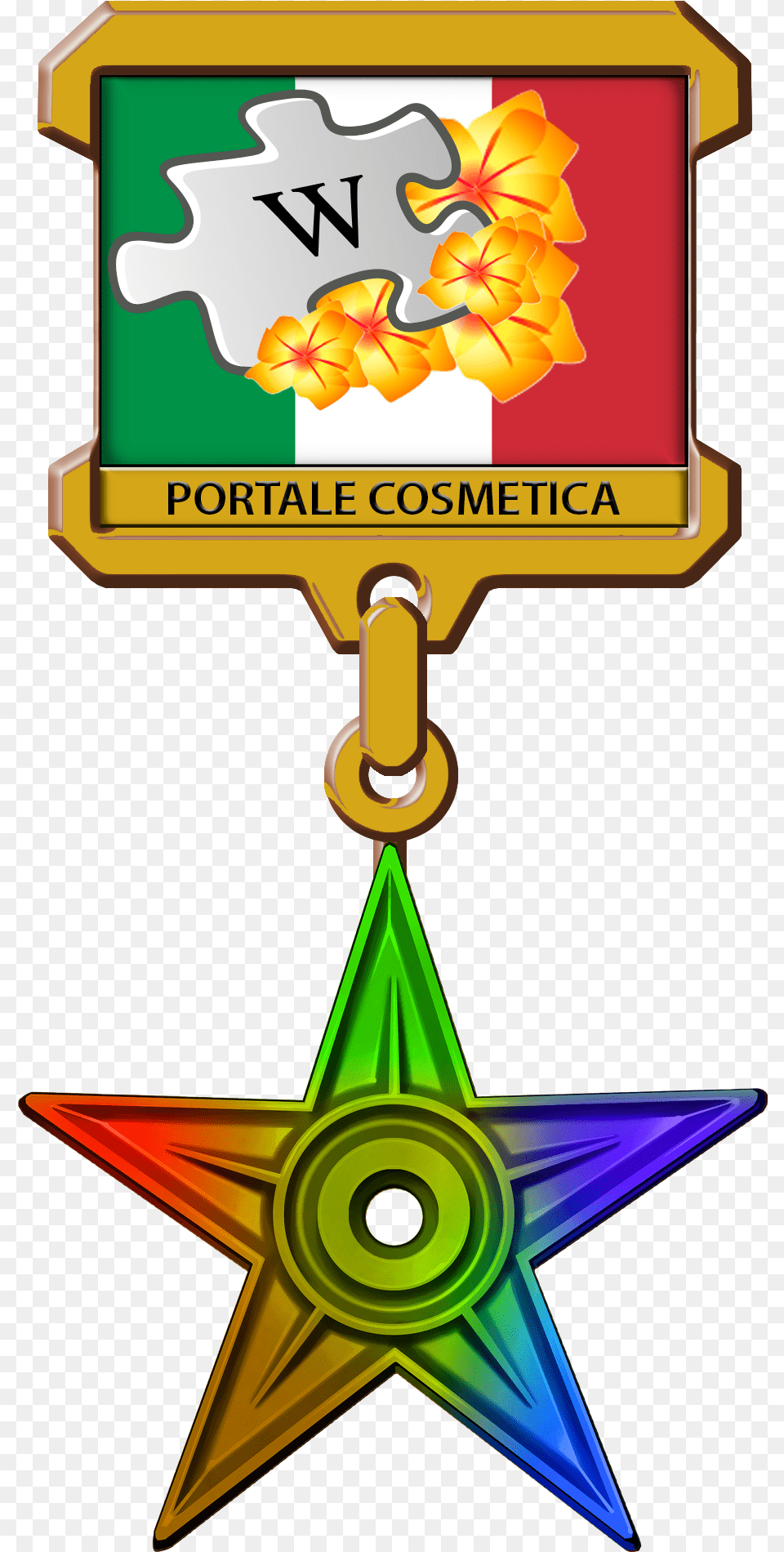 File 13 Italy Italian Wikipedia Barnstar Of Graphics Ichkeria, Symbol Free Png Download