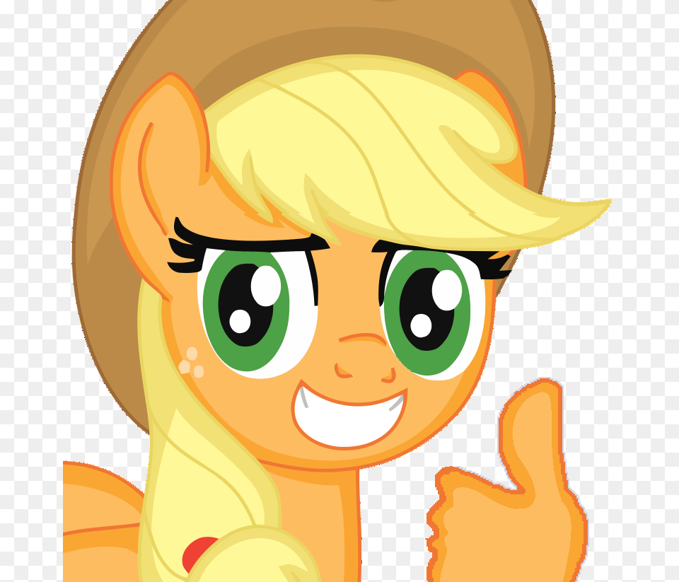 File My Little Pony Thumbs Up, Photography, Face, Head, Person Free Png Download