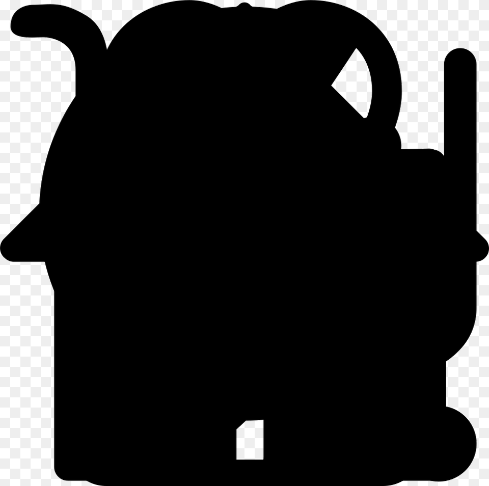 File, Silhouette, Bag, Backpack Free Png Download