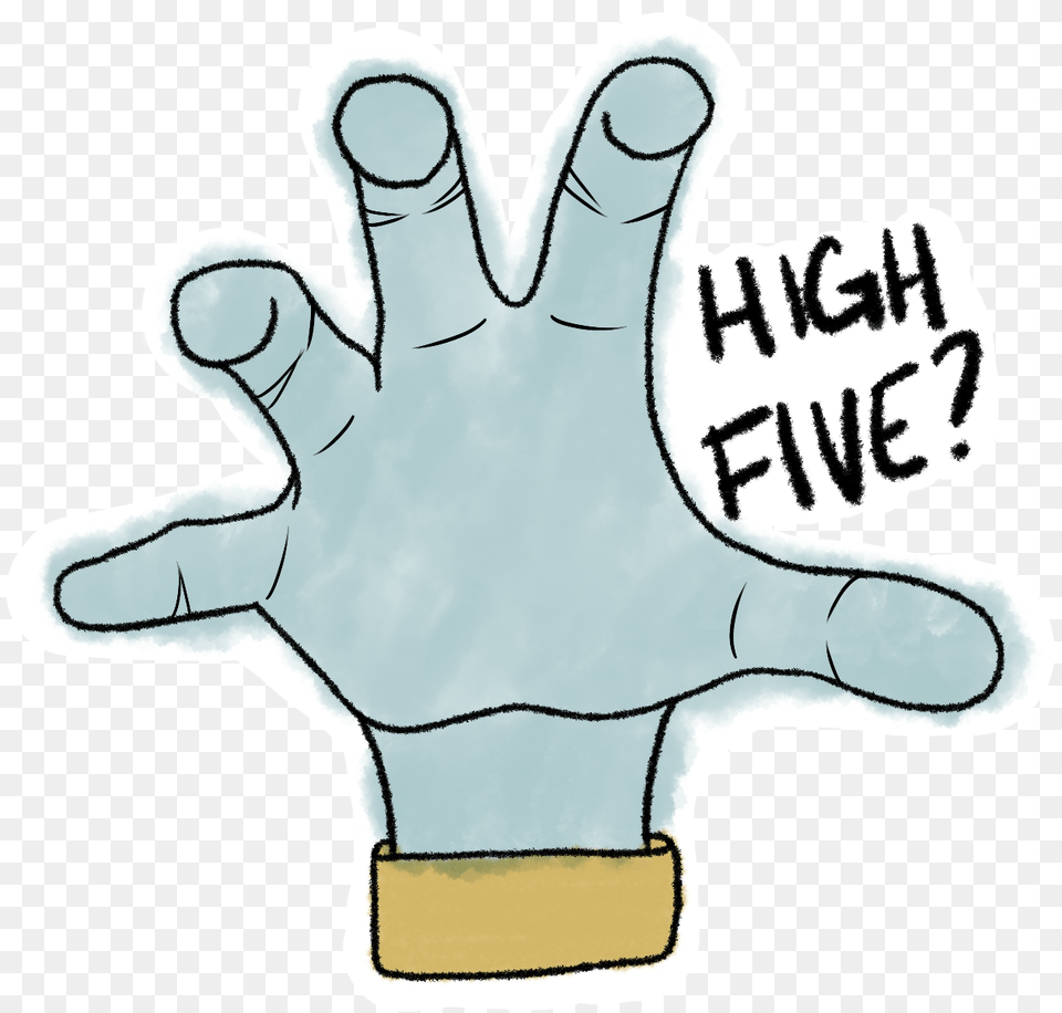 File 54d76dcd8f Original Cartoon, Body Part, Clothing, Finger, Glove Free Png