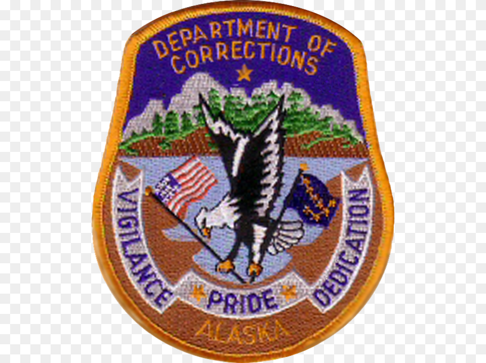 File Ak Doc Alaska Department Of Corrections, Badge, Logo, Symbol, Animal Png Image