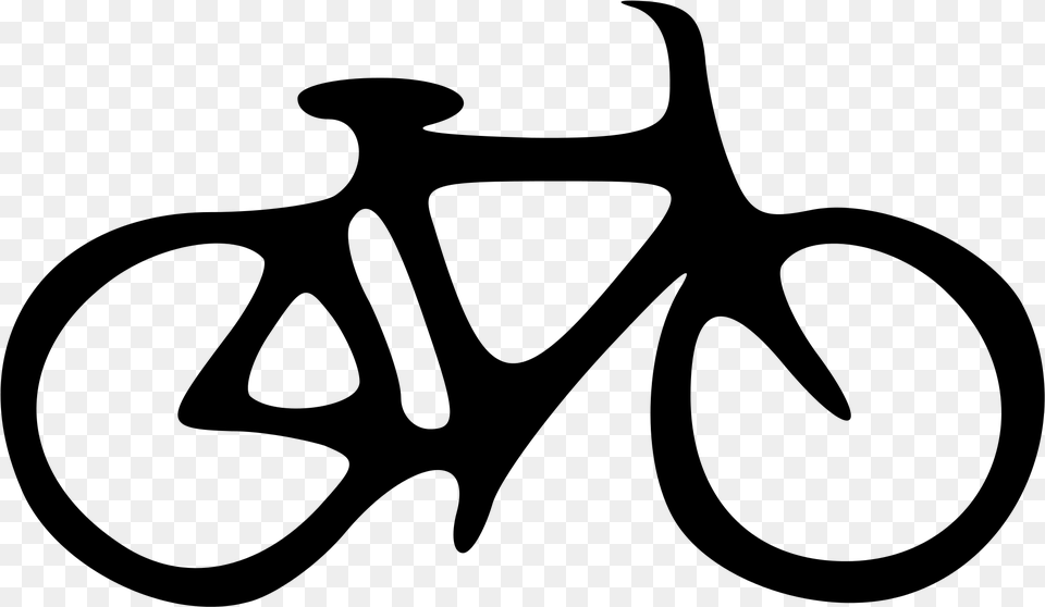 File Bike Icon Svg Transparent Clip Art Bike, Gray Free Png Download