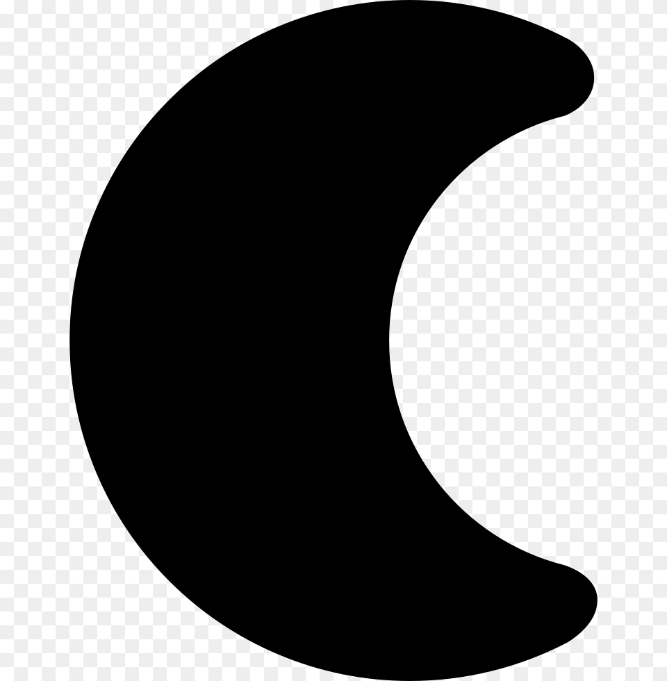 File Black And White Half Moon, Astronomy, Nature, Night, Outdoors Free Transparent Png