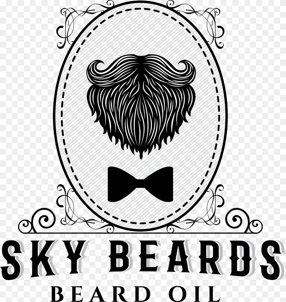 File Black Version Sky Beard Illustration, Logo Png