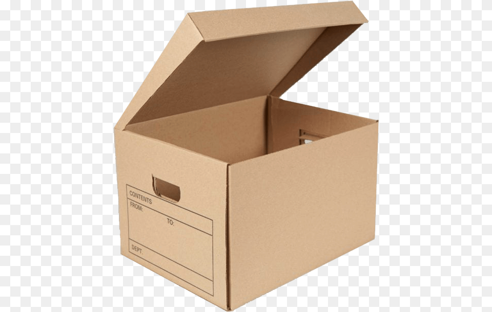 File Box Box, Cardboard, Carton, Package, Package Delivery Png Image