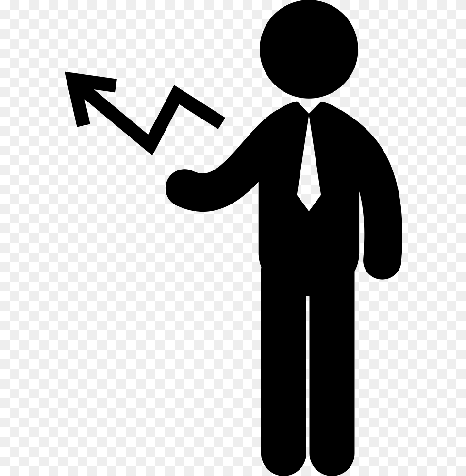 File Business Man Stick Man, Stencil, Silhouette, Person, Accessories Png Image