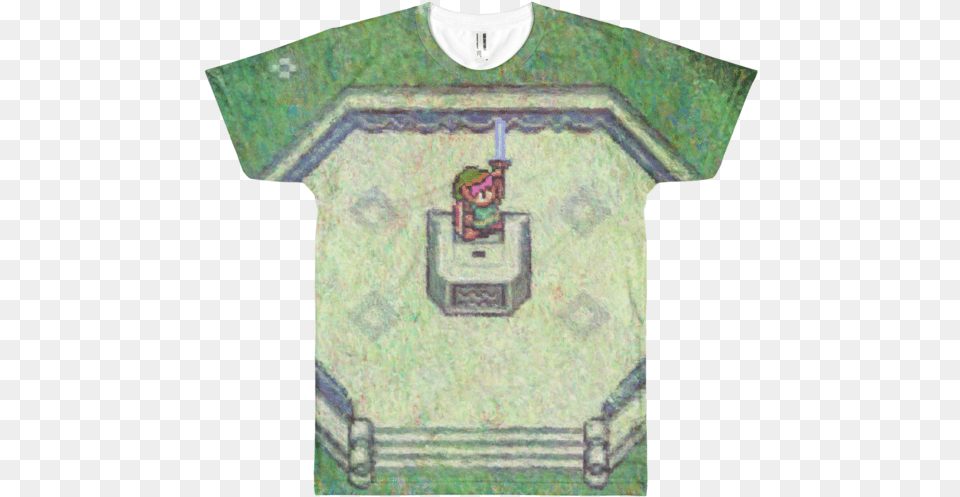 File C091db1e30 Original Zelda A Link To The Past Master Sword, Clothing, Shirt, T-shirt Free Transparent Png