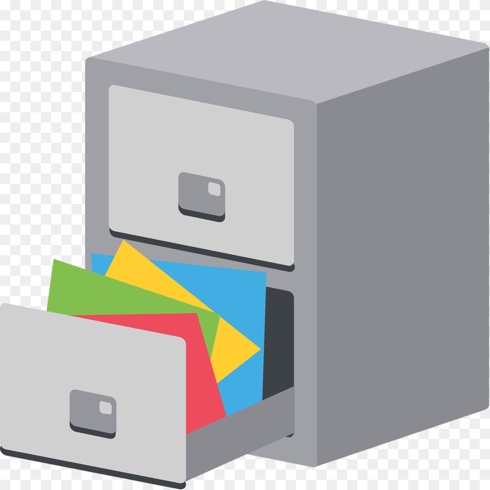 File Cabinet Emoji Clipart, Drawer, Furniture, Mailbox Free Png