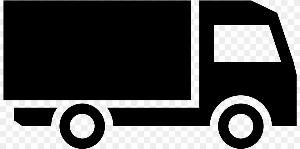 File Cargo Truck Svg Cargo Truck Truck Icon Truck Icon, Gray Png Image