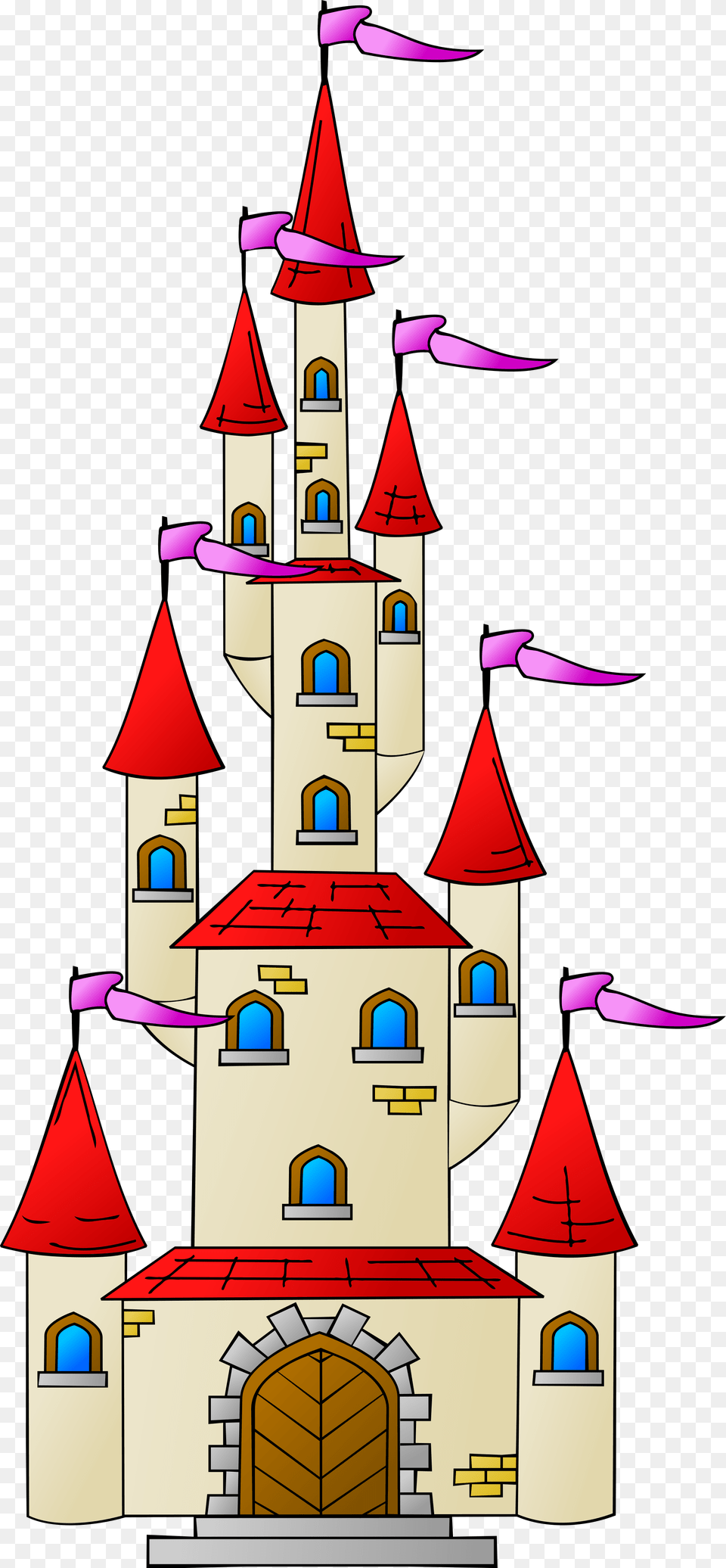 File Castle Svg Wikimedia Open Castle Cliparts, Architecture, Bell Tower, Building, Tower Png