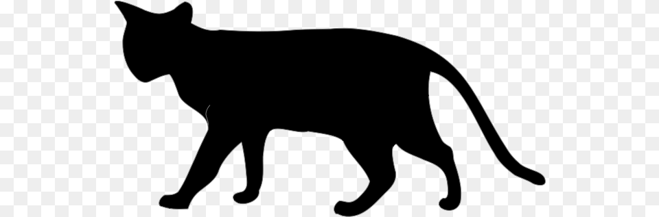 File Cat Black Svg Acoustic Kitty By Bob Rybarczyk, Silhouette, Animal, Mammal, Pet Free Png Download