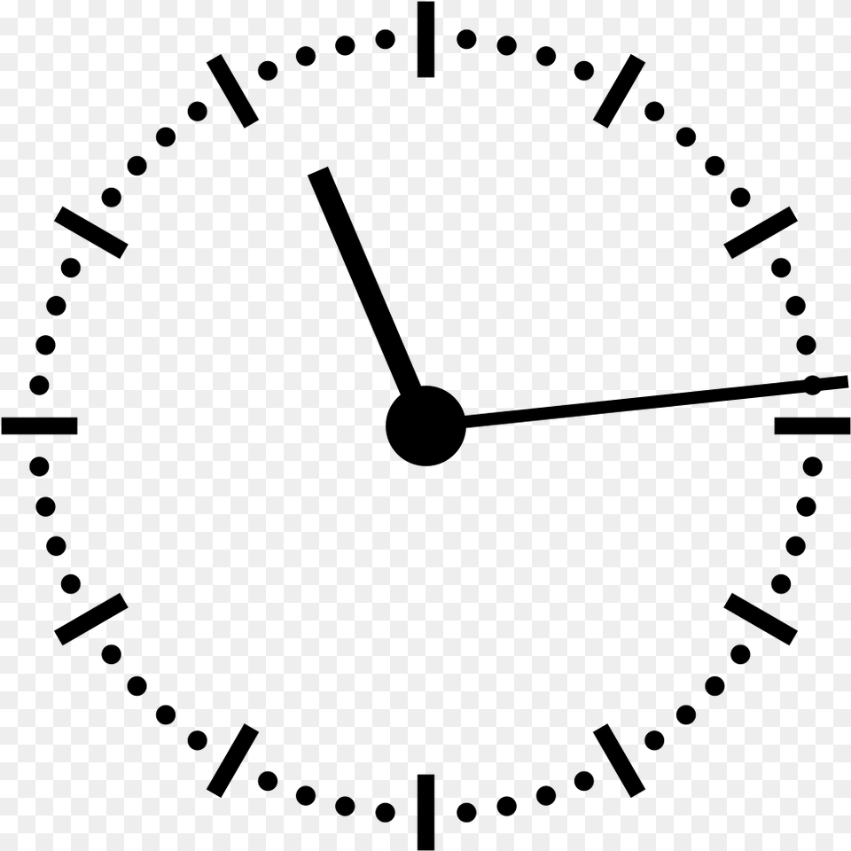 File Clock 11 14 Svg 11 11 Clock Clipart Clock Face, Gray Free Png Download